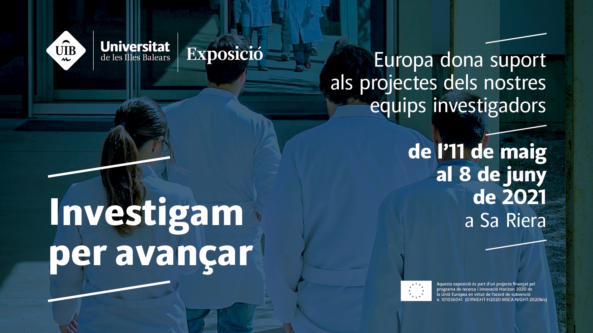 Cartell Investigam per avançar