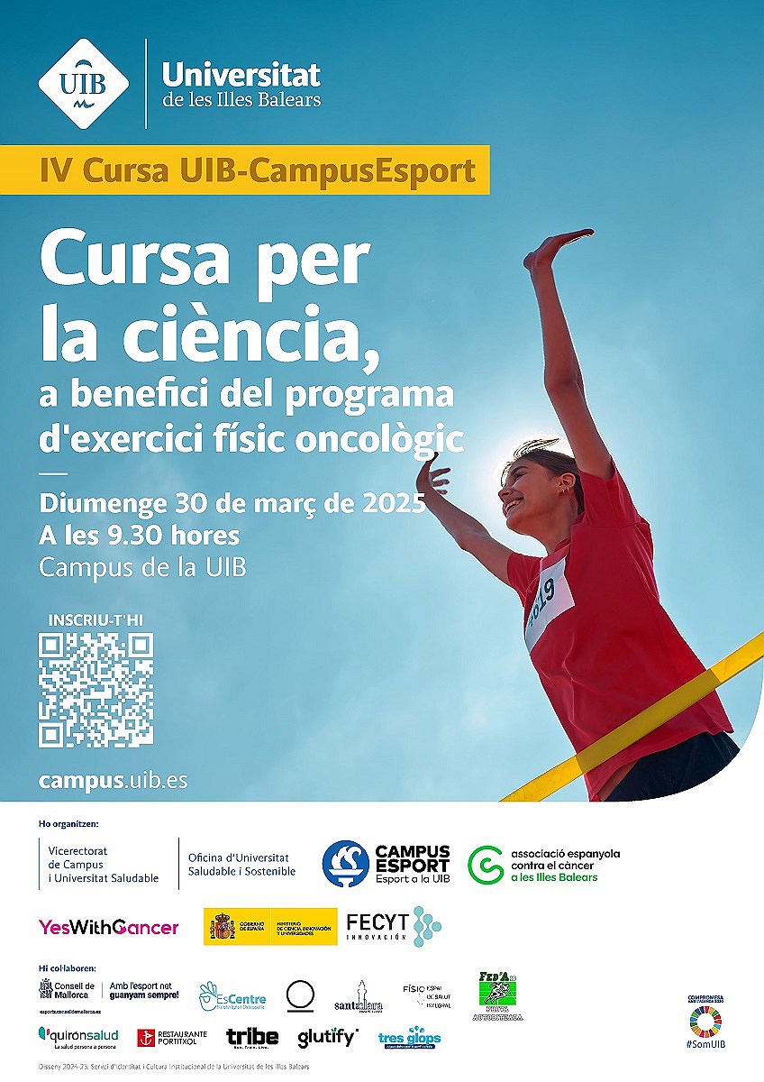 Cartell Cursa per la ciència
